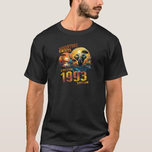 1993年限定30歳の誕生日エレファントバック Tシャツ (正面)