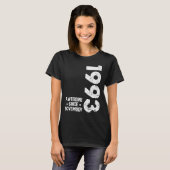 1993年11おもしろい月29日素晴らしから29歳 Tシャツ (正面フル)