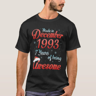1993年12月ハッピーバースデー27歳Bei製 Tシャツ