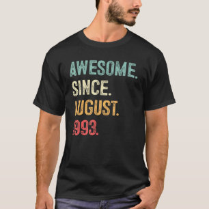 1993年30素晴らしBi威厳がある以来30年の贈り物 Tシャツ