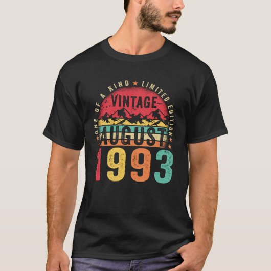 1993年30Ye以素晴らし来30威厳がある日目ヴィンテージ Tシャツ (正面)