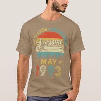 1993年5月ヴィンテージ30歳レトロ30歳 Tシャツ
