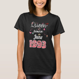 1993年6月以素晴らし降1993年6月誕生日 Tシャツ