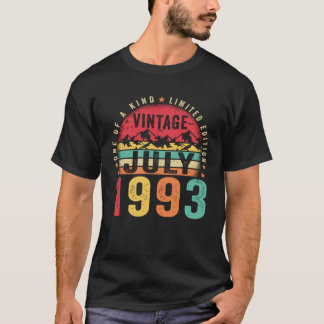 1993年7月以素晴らし降30日目ヴィンテージ Tシャツ