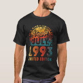 1993年7月30 Tシャツ (正面)