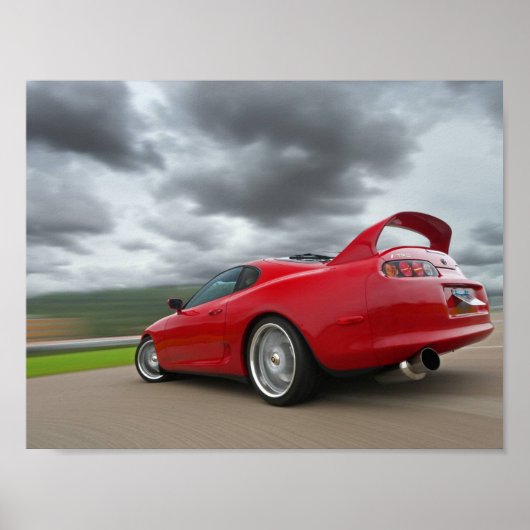 1993年TOYOTA SUPRAポスター ポスター (正面)