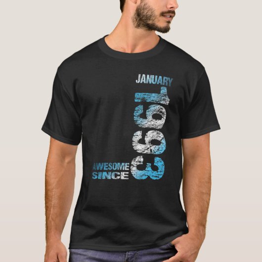 1993素晴らし年1月30日生まれ以来 Tシャツ (正面)