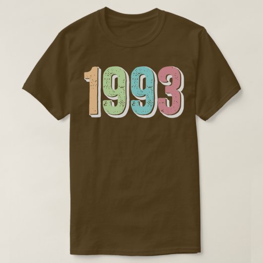 1993誕生年 Tシャツ (デザイン正面)