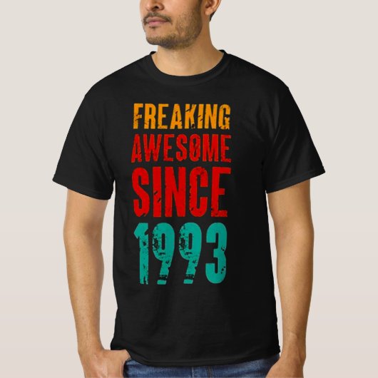 1993 誕生日 Tシャツ (正面)