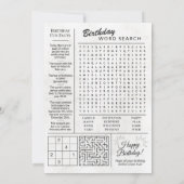 1994カスタム年新聞紙誕生日カードのトレンド シーズンカード (裏面)