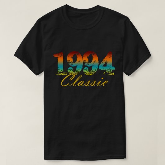 1994クラシック年Tee 生まれ 1994年誕生日贈与 Tシャツ (デザイン正面)