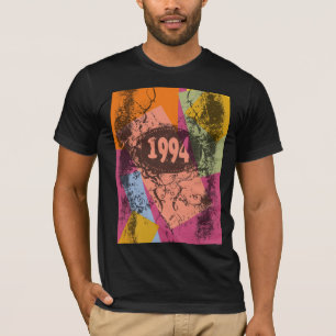 1994多彩なポップアート- Tシャツ