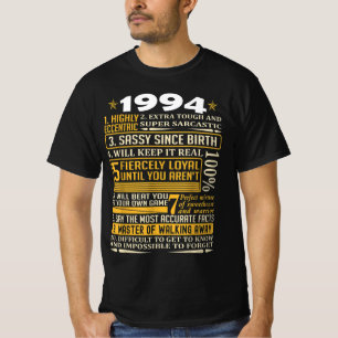 1994年の事実、1994年の生まれレトロヴィンテージ、Ha Tシャツ