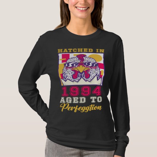 1994年生まれの完熟卵 Tシャツ (正面)