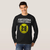 1994年素晴らしソフトボール28誕生日28年から Tシャツ (正面フル)
