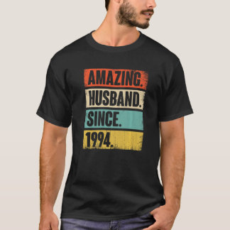 1994年28周年を迎え結婚た驚くべき夫 Tシャツ