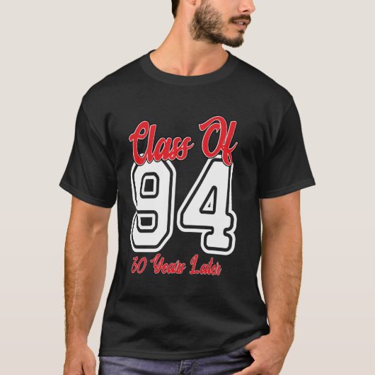 1994年30懇親会高等学校大学グラのクラス Tシャツ (正面)