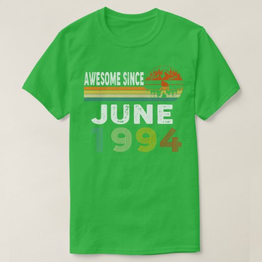 1994年6月から最高! Tシャツ (デザイン正面)