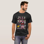 1994年7月フローラ30歳の誕生日30歳 Tシャツ (正面フル)