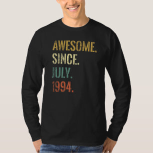 1994年7月素晴らし28日28歳 Tシャツ