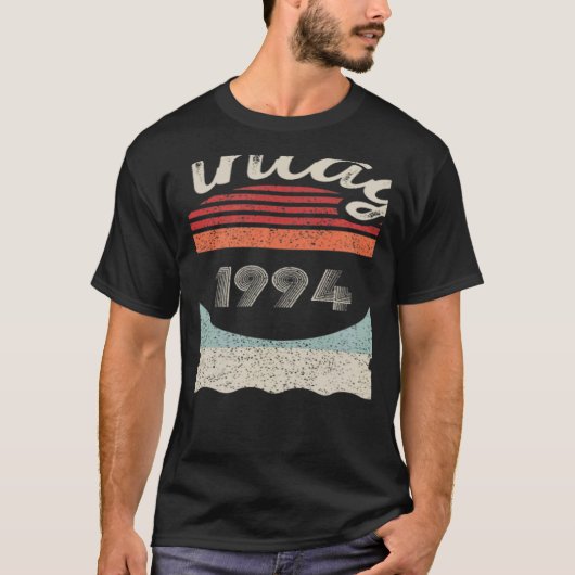 1994生まれ年28誕生日28歳3のヴィンテージ Tシャツ (正面)