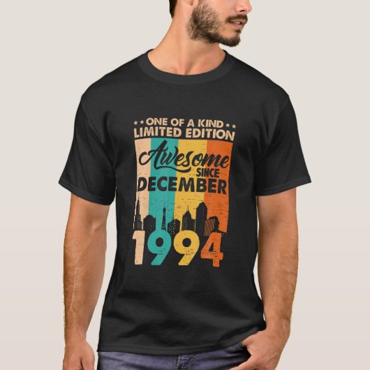 1994素晴らし年12月ヴィンテージ27誕生日以降 Tシャツ (正面)