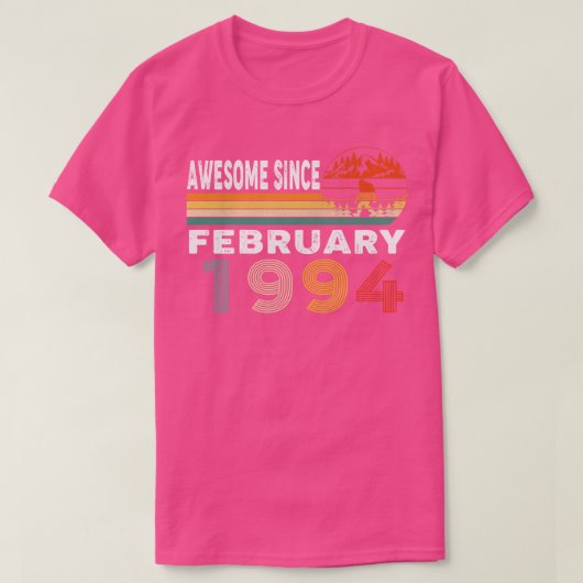1994素晴らし年2月から Tシャツ (デザイン正面)