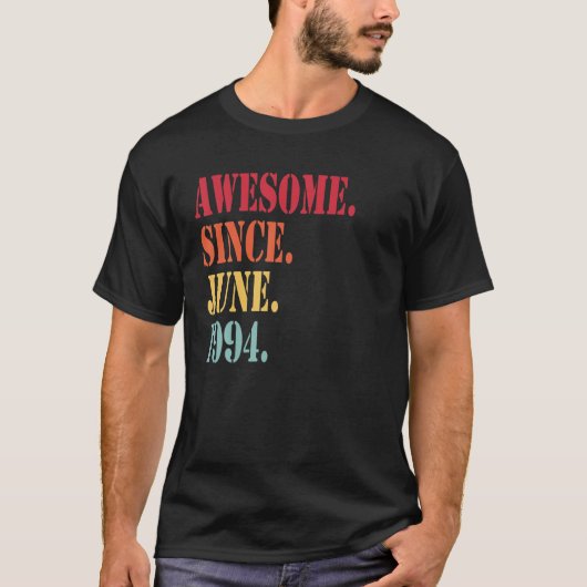 1994素晴らし年6月以来28歳 – 28Th Bir Tシャツ (正面)