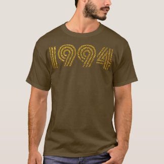 1994誕生年グリッター効果 Tシャツ