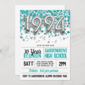 1994高等学校大学懇親会招待状 招待状 (正面/裏面)