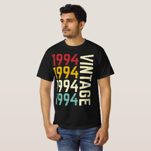 1994 レトロ 誕生日 Tシャツ (正面フル)