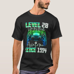 1994 28誕生日以素晴らし降のレベル28のロック解除 Tシャツ