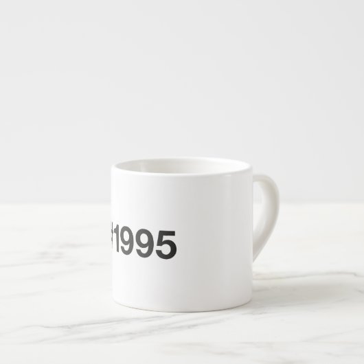 1995ハッシュタグ30誕生日記念日 エスプレッソカップ (正面右)