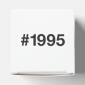 1995ハッシュタグ30誕生日記念日 フェイバーボックス (上部)