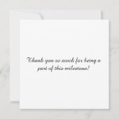 1995レトロストライプサンセットヴィンテージ サンキューカード (裏面)