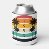 1995レトロストライプサンセットヴィンテージ 缶クーラー (缶正面)