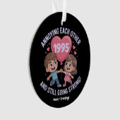 1995年から悩み合結婚う オーナメント (正面)