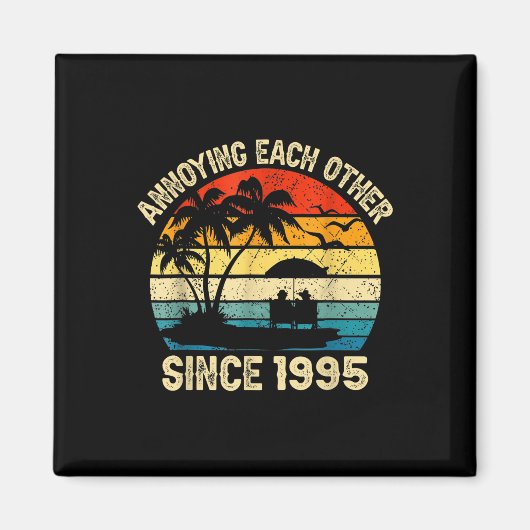 1995年から悩み合結婚う マグネット (正面)