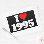 1995年が大好き 長方形シール (封筒)