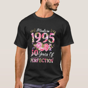 1995年に30歳生まれの女性でフローラ30歳 Tシャツ