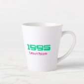 1995年のトップソング カフェラテマグ (右)
