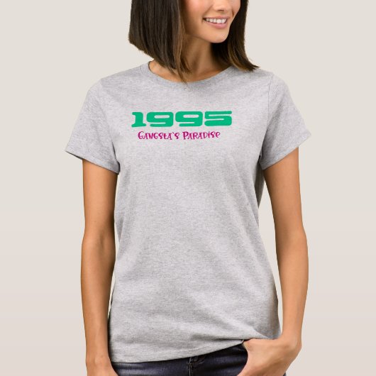 1995年のヒットソングTシャツ Tシャツ (正面)