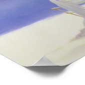 1995年のビーチの椅子 ポスター (角)