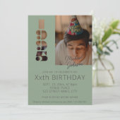 1995年の30歳生まれの誕生日 招待状 (スタンド正面)