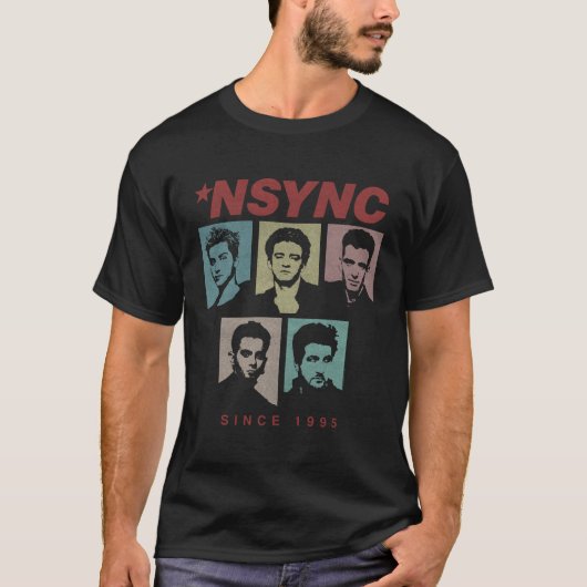 1995年以来のNsync公式 Tシャツ (正面)