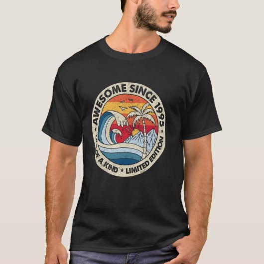 1995年素晴らしから30歳の誕生日ギフト Tシャツ (正面)