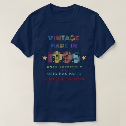 1995年製ヴィンテージTシャツ Tシャツ (デザイン正面)