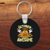 1995年10月 すっげー面白いハロウィン 30周年おめでとう キーホルダー (正面)
