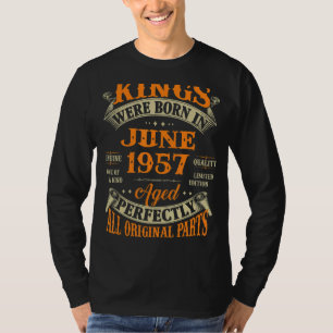 1995年6月の第65誕生日生まれの王国への贈り物 Tシャツ