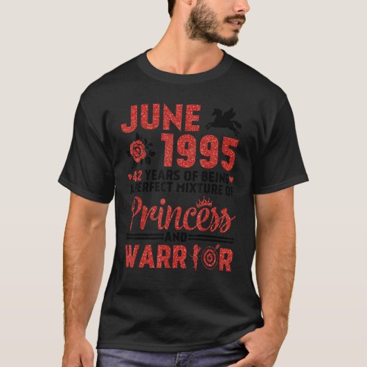 1995年6月27年の完璧な混合物の王子 Tシャツ (正面)